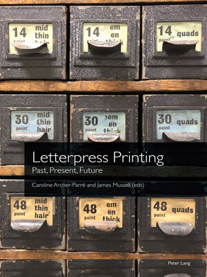 cover image of Letterpress Printing